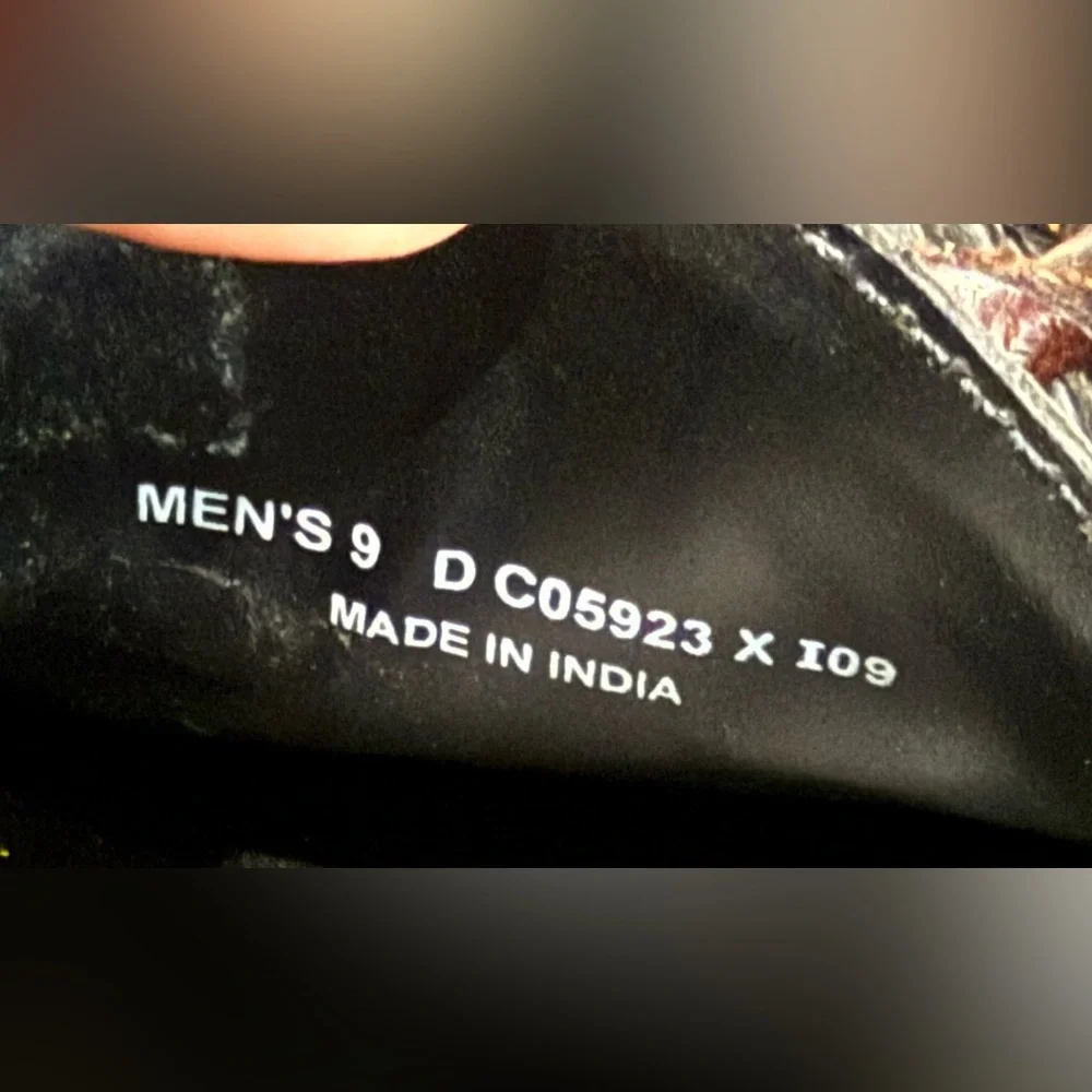 Cole Haan Mens Shoes Slip On Loafers‎ Black Moccassins 9D